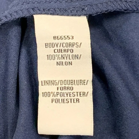 JS Collections Women's Embroidered Lace Sheath Dress 866553 In Navy Size 6 NWT - Picture 11 of 14